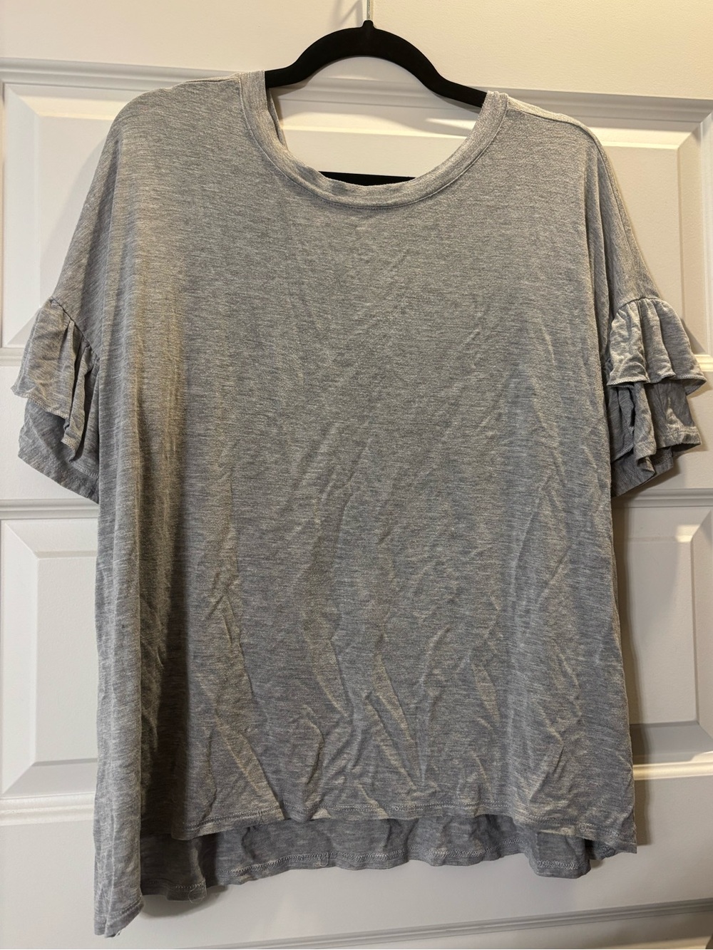Nordstrom Gray Loose Fitting Tee
